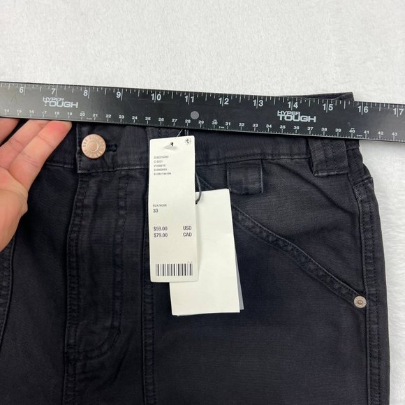 BDG Jeans Men 30 x32 Black Straight Fit Denim Cotton New Urban Outfitters‎ - Picture 9 of 16